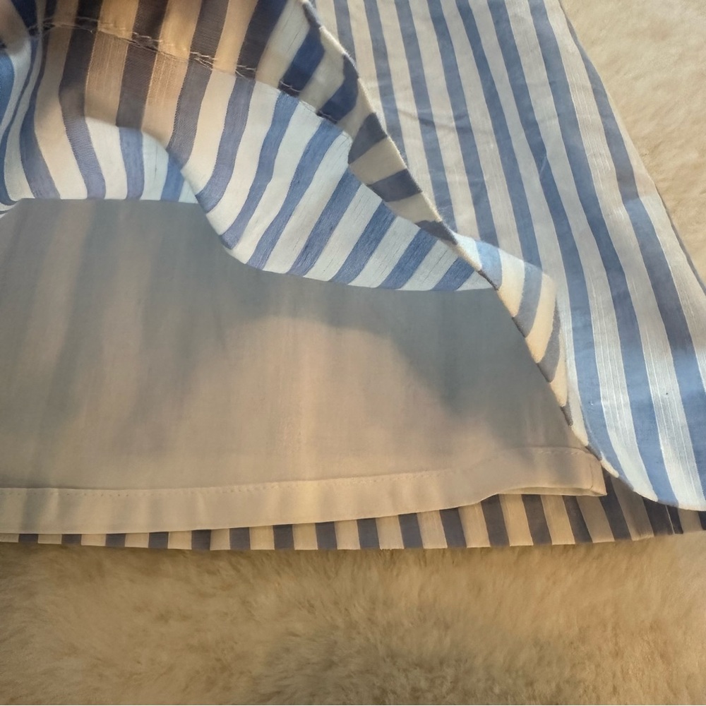Jacadi | NWT - Blue Striped Smocked Dress - Size 18 Months - Picture 5 of 10